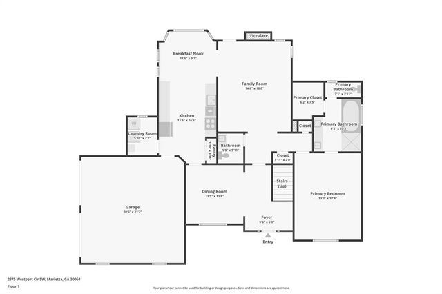 2375 Westport SW Circle, Marietta, GA 30064