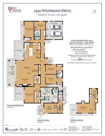 1390 Westridge Drive, Portola Valley, CA 94028