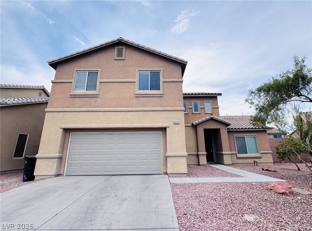 5531 Megan Faye Street, North Las Vegas, NV 89031 — exterior
