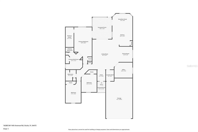 16288 SW 14TH AVENUE ROAD, Ocala, FL 34473
