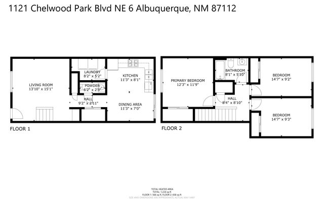 1121 Chelwood Park Boulevard NE APT 6, Albuquerque, NM 87112