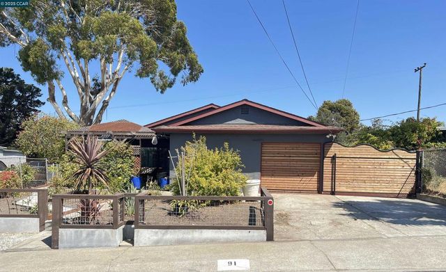 91 Bonnie Dr, San Pablo, CA 94806