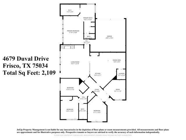 4679 Duval Drive, Frisco, TX 75034