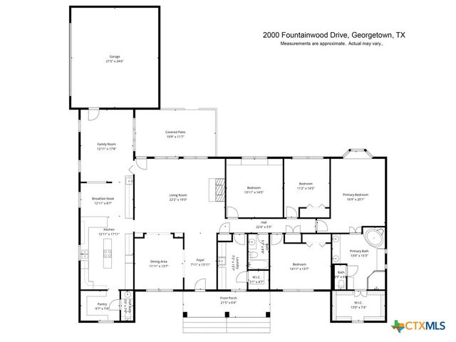 2000 Fountainwood Drive, Georgetown, TX 78633