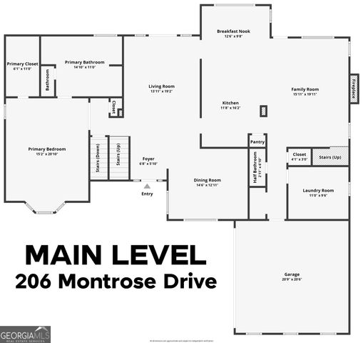 206 Montrose Drive, Mcdonough, GA 30253