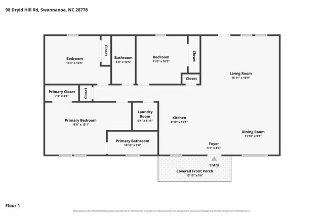 98 Dryid Hill Road, Swannanoa, NC 28778