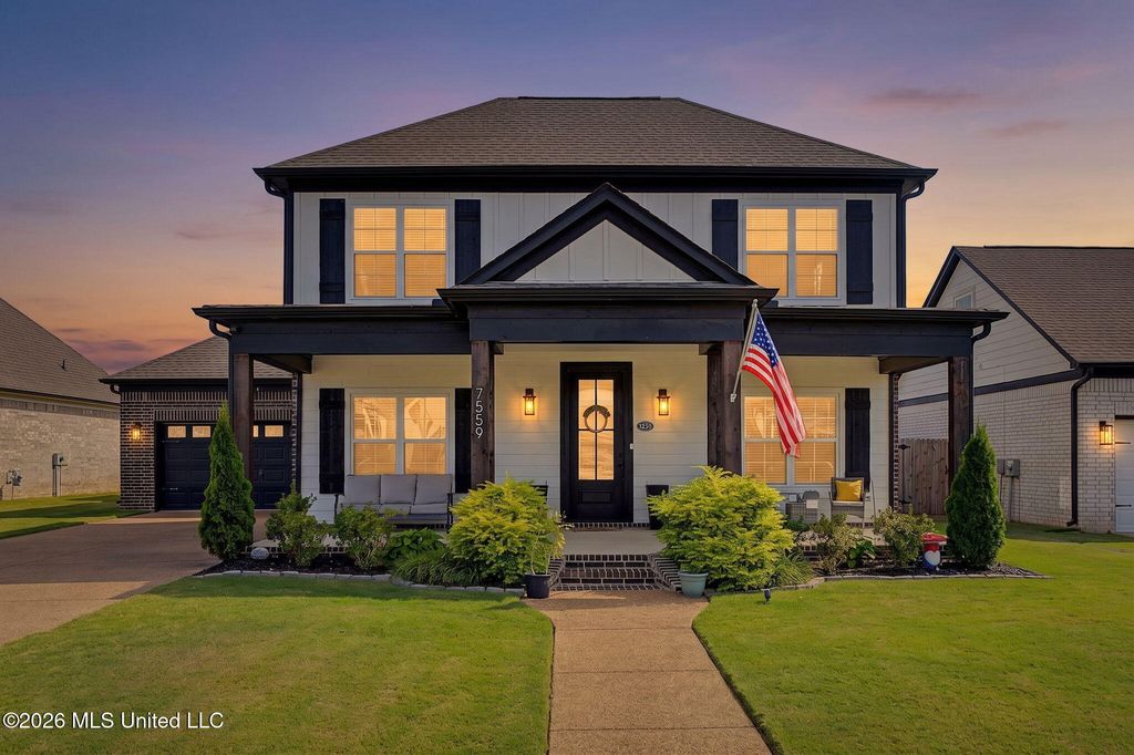 7559 Crosswinds Boulevard, Hernando, MS 38632 — exterior
