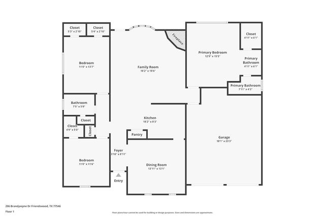 206 Brandywyne Drive, Friendswood, TX 77546