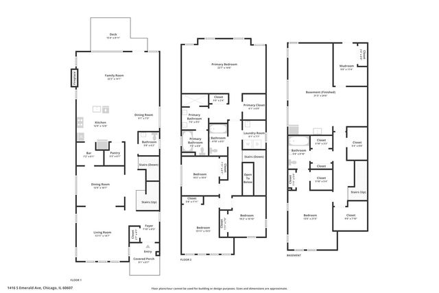 1416 S EMERALD Avenue, Chicago, IL 60607