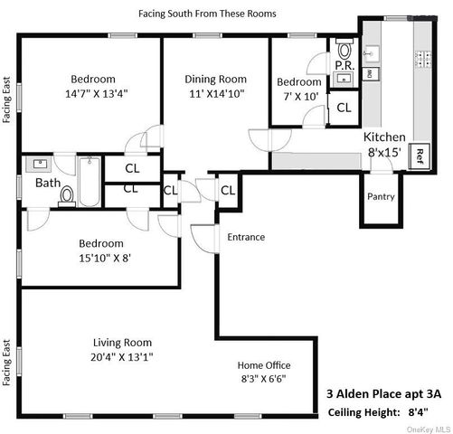 3 Alden Place 3A, Bronxville, NY 10708