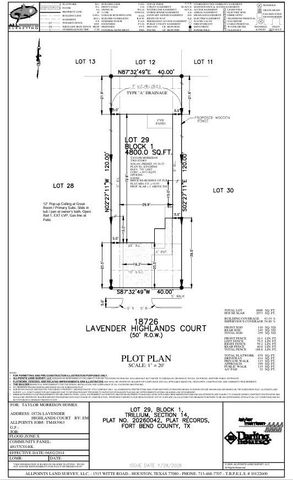 18726 Lavender Highlands Court, Richmond, TX 77407