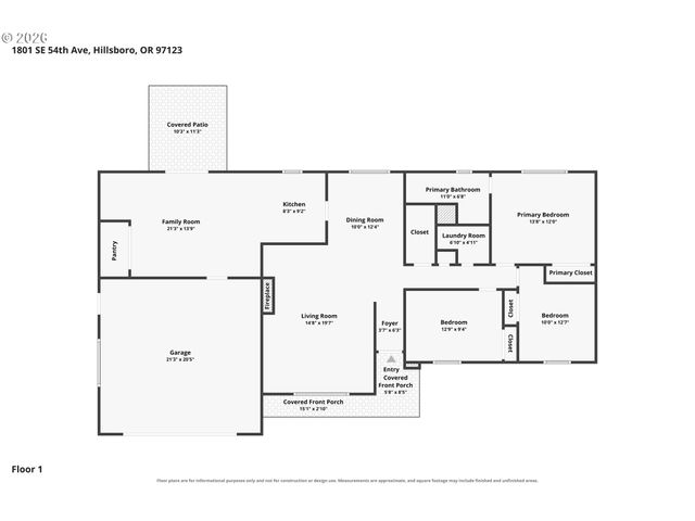 1801 Se 54TH Ave, Hillsboro, OR 97123