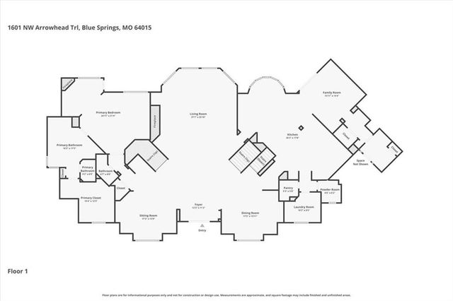 1601 NW Arrowhead Trail, Blue Springs, MO 64015