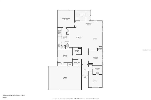 56 OAKLEAF WAY, Palm Coast, FL 32137
