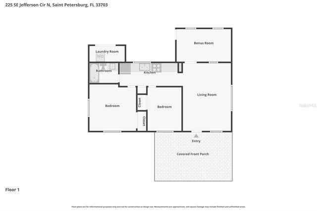 225 SE JEFFERSON CIRCLE N, St Petersburg, FL 33703