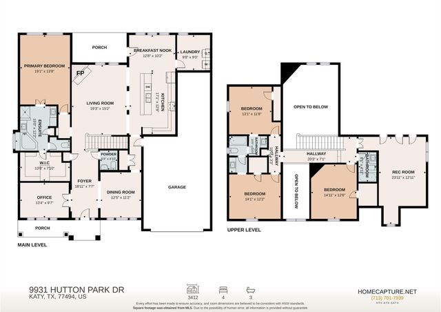 9931 Hutton Park Drive, Katy, TX 77494