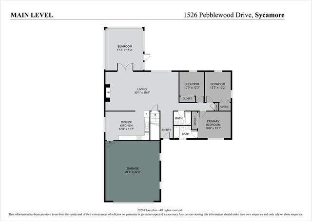 1526 Pebblewood Drive, Sycamore, IL 60178