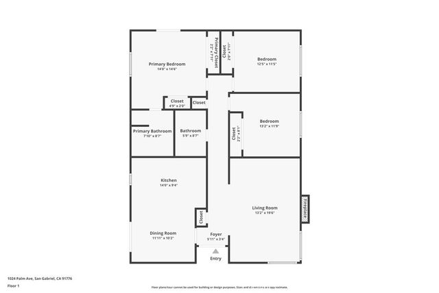 1024 Palm, San Gabriel, CA 91776