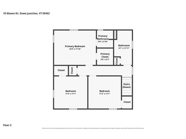 10 Mason Drive, Essex Junction, VT 05452
