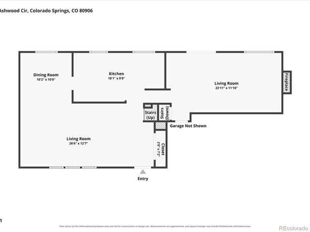 3380 Ashwood Cir, Colorado Springs, CO 80906