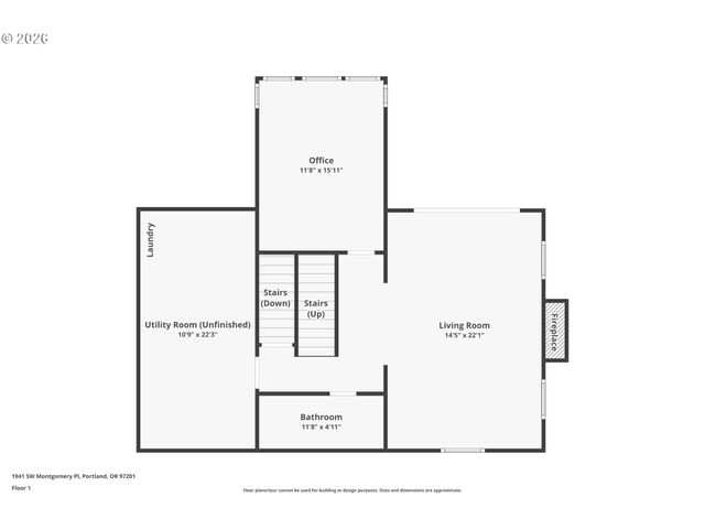 1941 Sw MONTGOMERY Pl, Portland, OR 97201