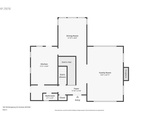 1941 Sw MONTGOMERY Pl, Portland, OR 97201