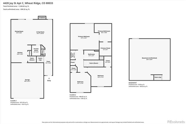 4420 Jay Street C, Wheat Ridge, CO 80033