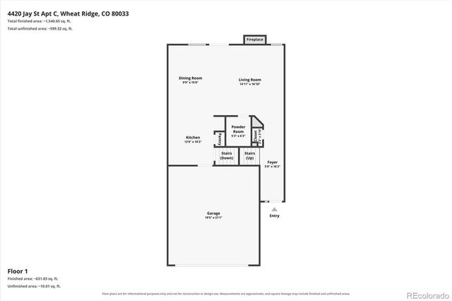 4420 Jay Street C, Wheat Ridge, CO 80033