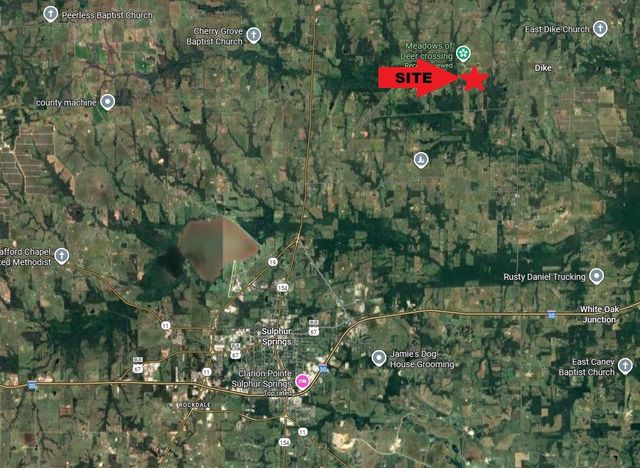 TBD County road 3512 Road, Dike, TX 75437