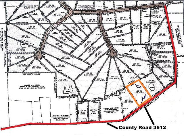 TBD County road 3512 Road, Dike, TX 75437