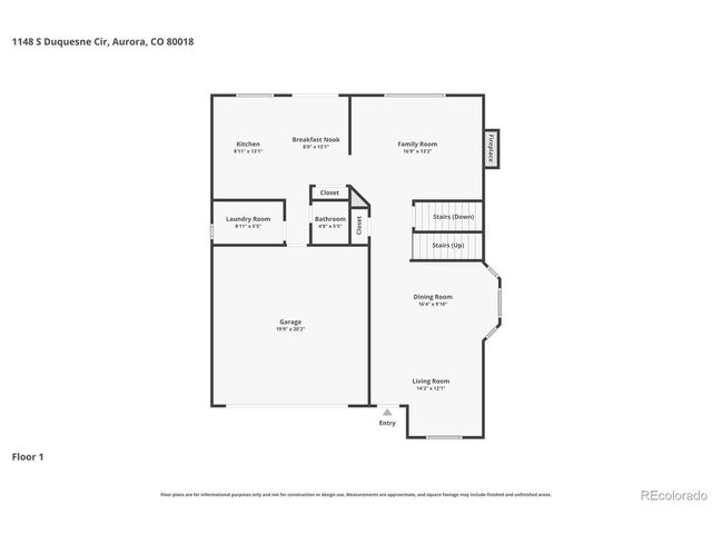 1148 S Duquesne Cir, Aurora, CO 80018