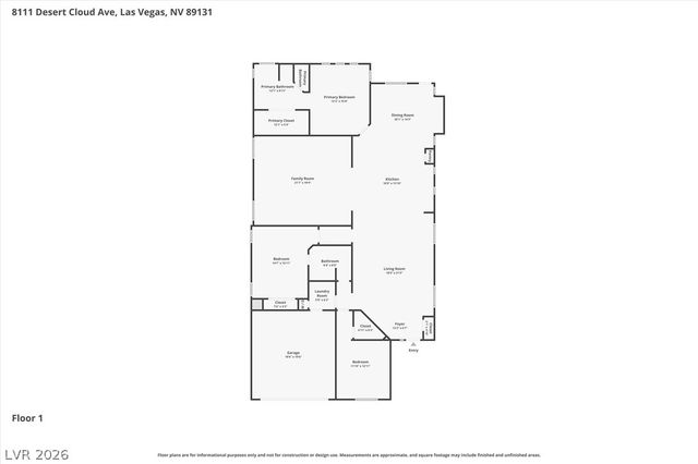 8111 Desert Cloud Avenue, Las Vegas, NV 89131