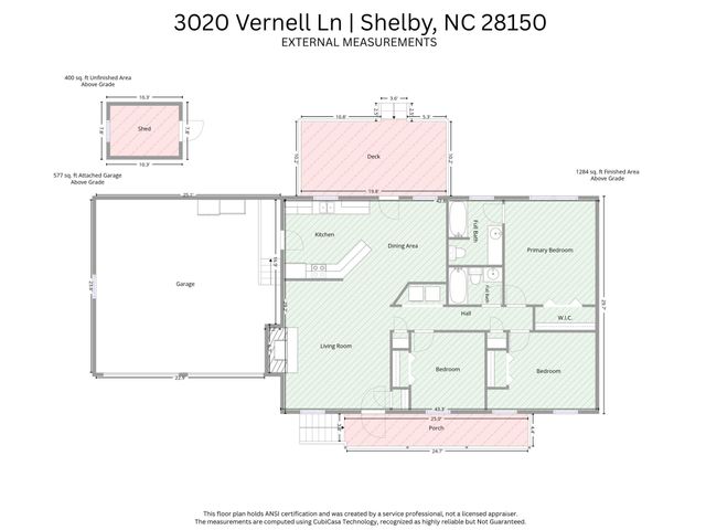 3020 Vernell Lane, Shelby, NC 28150