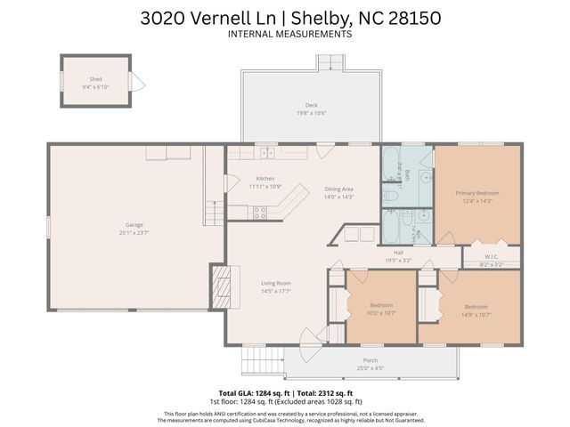 3020 Vernell Lane, Shelby, NC 28150