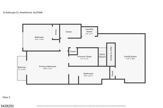 12 De Bruyle Ct, Hawthorne Boro, NJ 07506