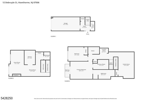 12 De Bruyle Ct, Hawthorne Boro, NJ 07506