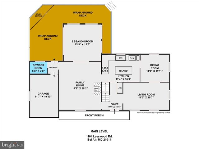1104 LEESWOOD RD, Bel Air, MD 21014