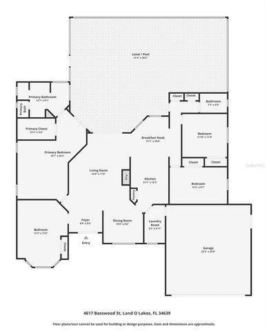 4617 BASSWOOD STREET, Land O Lakes, FL 34639
