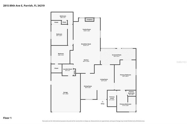 2815 89TH AVENUE E, Parrish, FL 34219