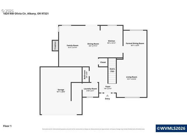 1824 Nw OLIVIA Cir, Albany, OR 97321