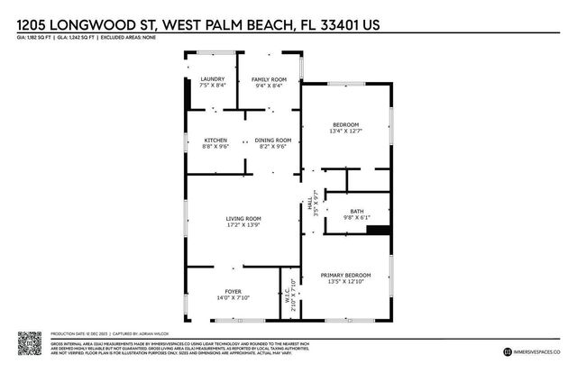 1205 Longwood Street, West Palm Beach, FL 33401