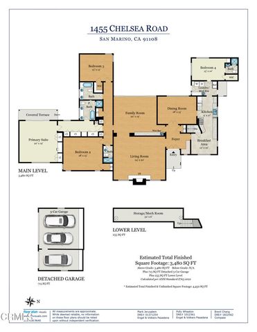 1455 Chelsea Road, San Marino, CA 91108