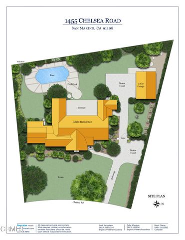 1455 Chelsea Road, San Marino, CA 91108