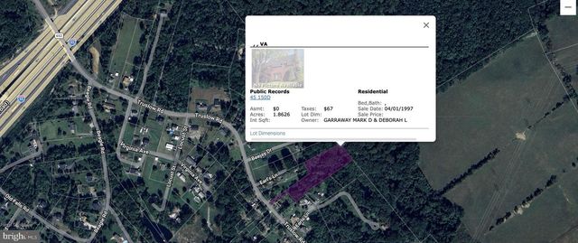 406 TRUSLOW RD, Fredericksburg, VA 22405