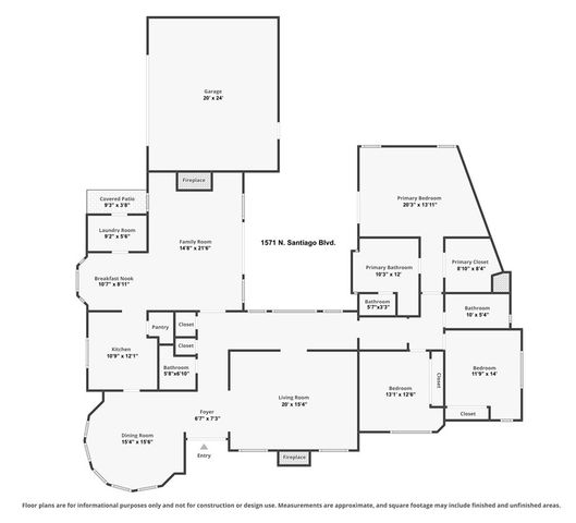 1571 N Santiago Boulevard, Orange, CA 92867