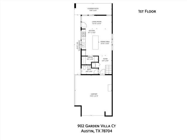 902 Garden Villa CT 2, Austin, TX 78704