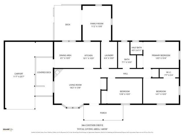 306 Costner Drive, Bessemer City, NC 28016