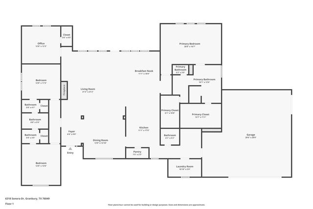 6318 Sonora Drive, Granbury, TX 76049