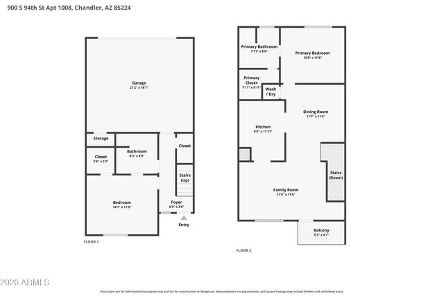 900 S 94TH Street 1008, Chandler, AZ 85224