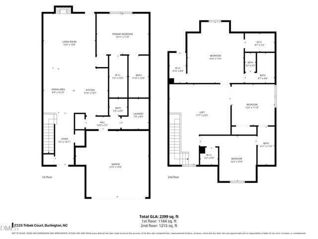 2325 Tribek Court, Burlington, NC 27215